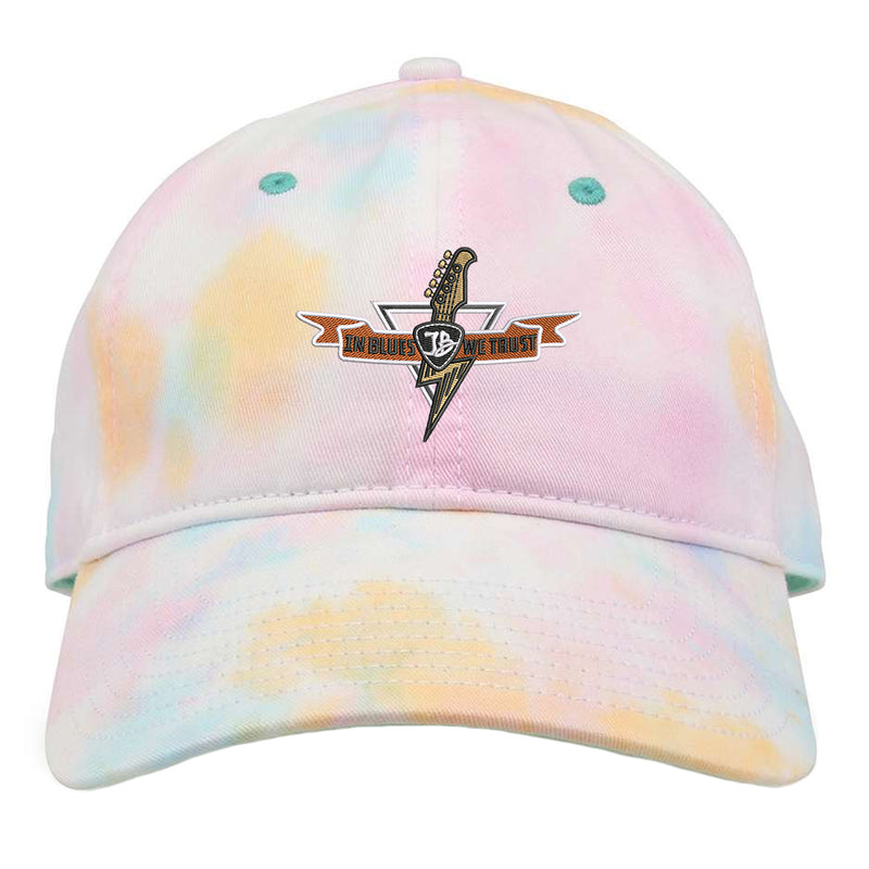 Blues Thunderbolt Tie Dye Hat