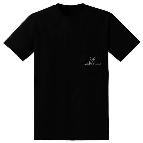Blues Maker Purple Pocket T-Shirt (Unisex) - Black
