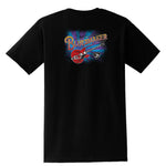 Blues Maker Red Pocket T-Shirt (Unisex) - Black