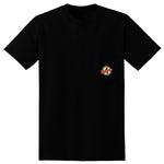 Bluesville Pin Up Girl Pocket T-Shirt (Unisex)