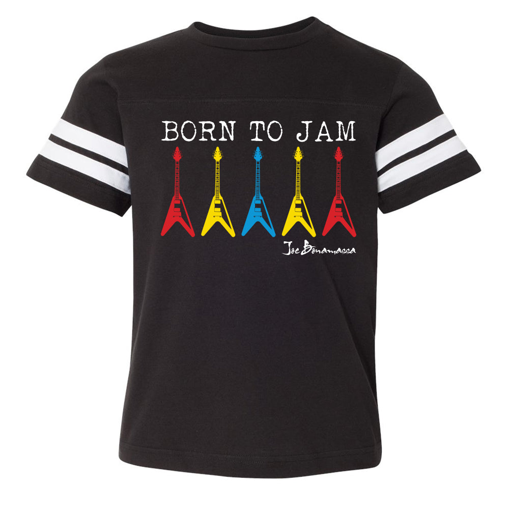 Born to Jam Football T-Shirt (Toddler)
