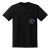 Bluesville University Logo Pocket T-Shirt (Unisex)
