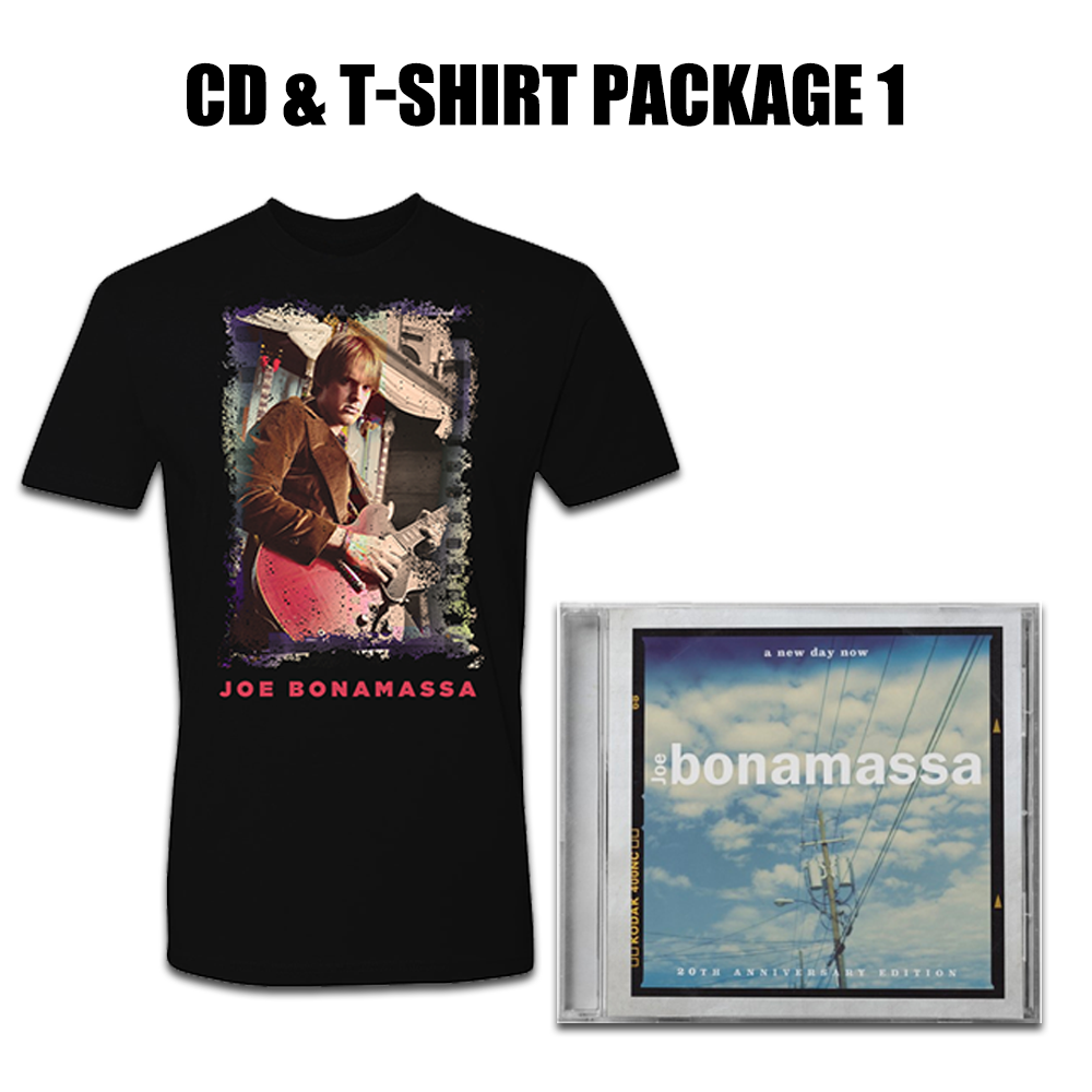 A New Day Now CD & T-Shirt Package #1 (Unisex)