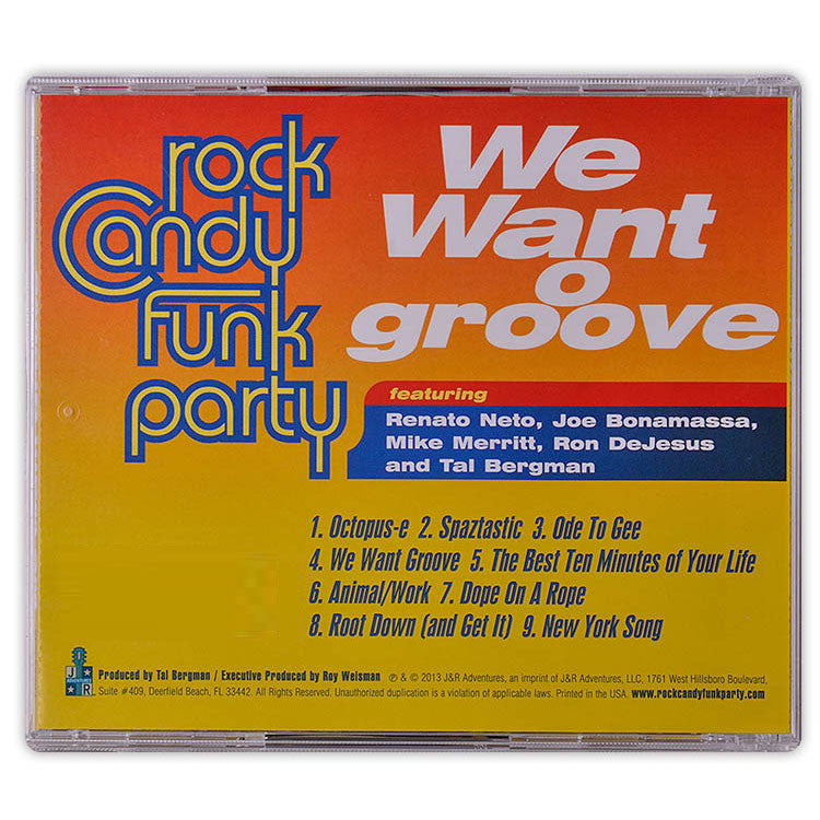 Rock Candy Funk Party - We Want Groove (CD/DVD)(Released: 2013)