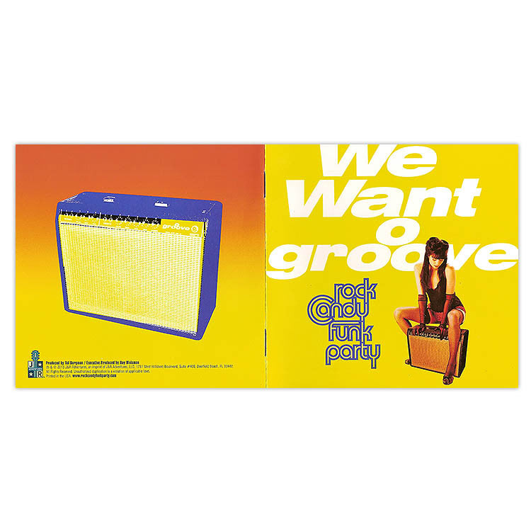 Rock Candy Funk Party - We Want Groove (CD/DVD)(Released: 2013