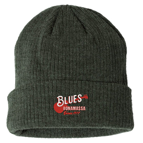 Certified Blues Champion Ribbed Beanie