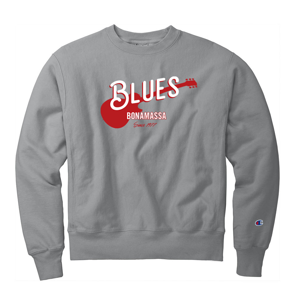 Derfra cilia fejl Certified Blues Champion Reverse Weave Crewneck Sweatshirt (Unisex) – Joe  Bonamassa Official Store