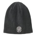 Classic Blues Slouch Beanie - Black/Iron Grey