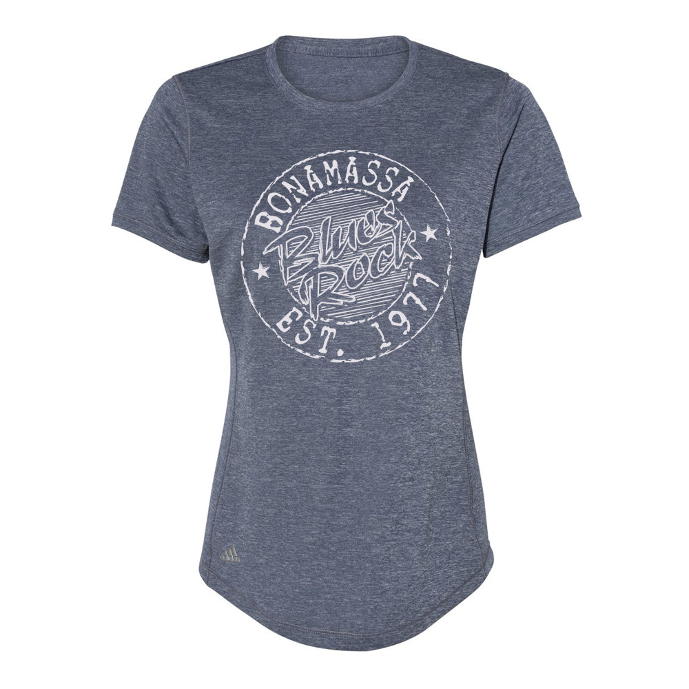 Classic Blues Rock Adidas Sport T-Shirt (Women)
