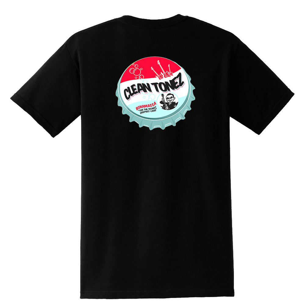 Clean Tonez Bottle Cap Pocket T-Shirt (Unisex)