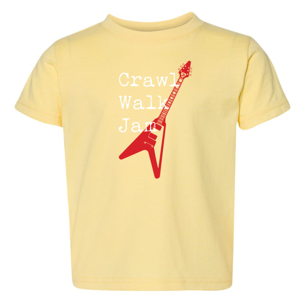 Crawl Walk Jam T-Shirt (Toddler)
