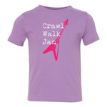 Crawl Walk Jam T-Shirt (Toddler)