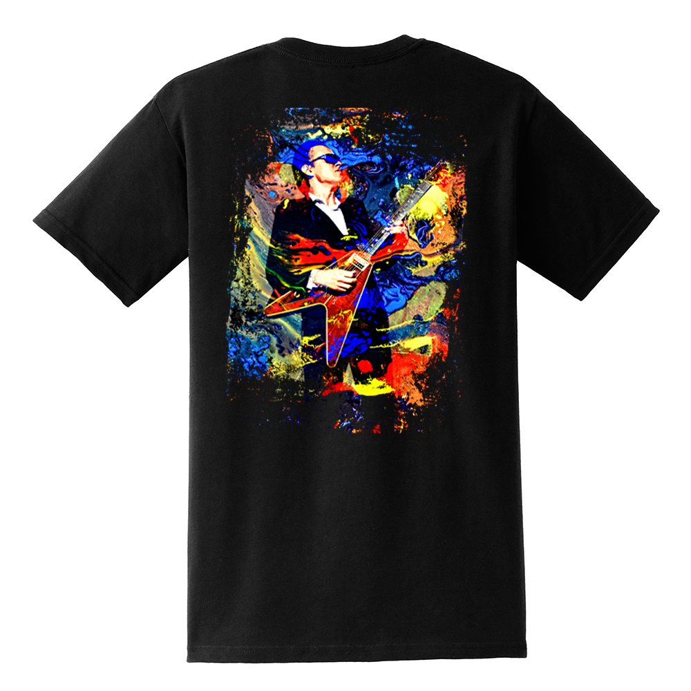Vivid Blues Pocket T-Shirt (Unisex)