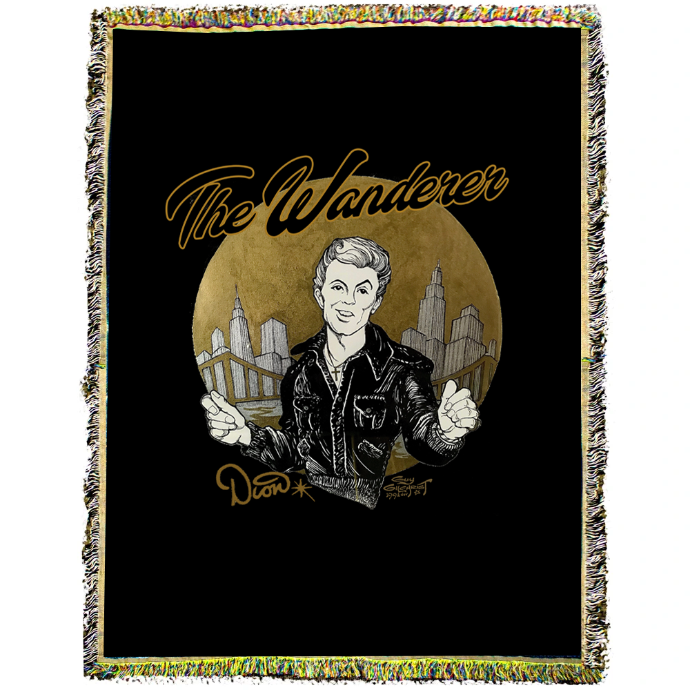 Dion The Wanderer Logo Blanket Joe Bonamassa Official Store