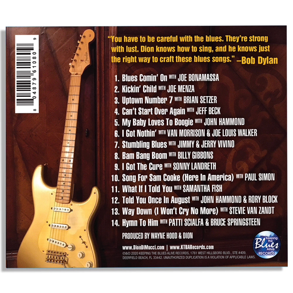 Dion: Blues with Friends (CD)(Released: 2020) – Joe