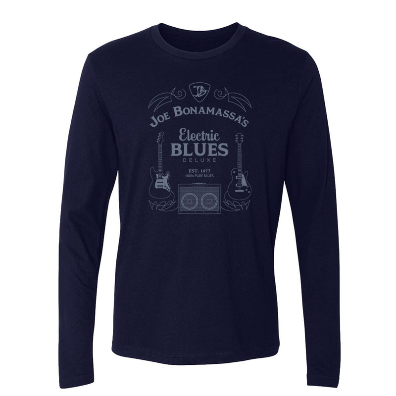 Electric Blues Logo Long Sleeve (Men)