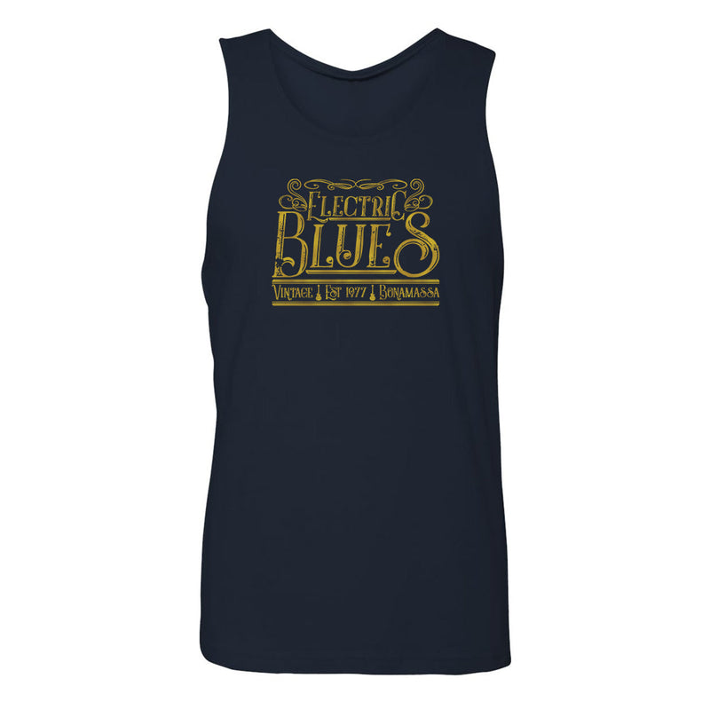 Vintage Electric Blues Tank  (Men)