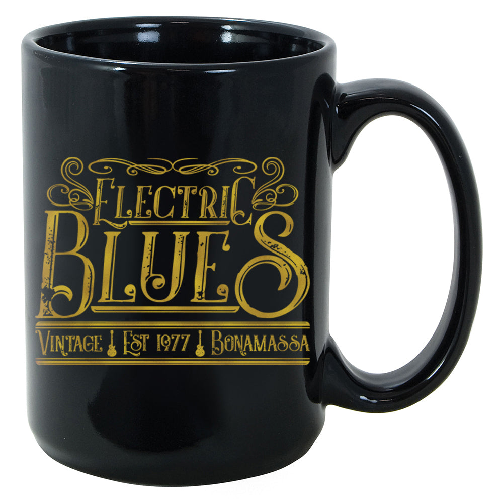 Vintage Electric Blues Mug