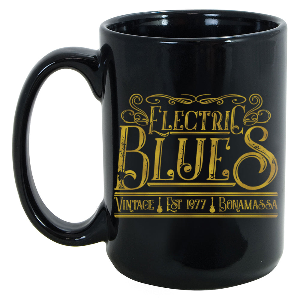 Vintage Electric Blues Mug