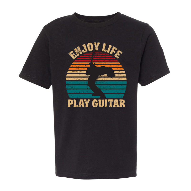 Vintage Enjoy Life, Play Guitar T-Shirt (Youth)