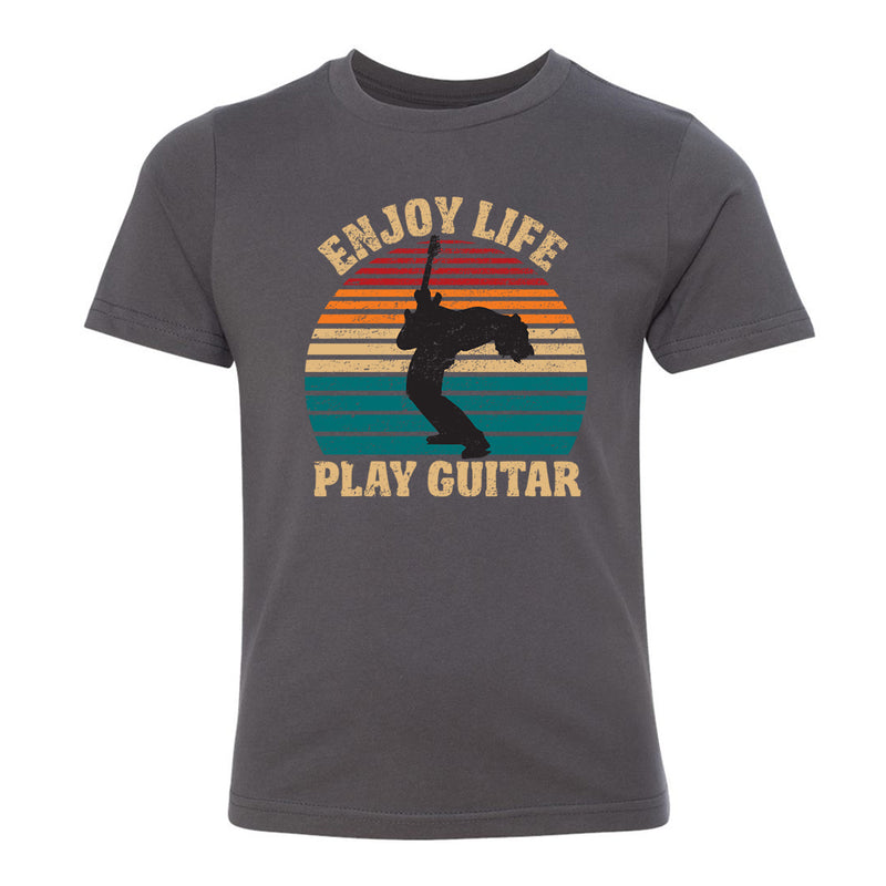 Vintage Enjoy Life, Play Guitar T-Shirt (Youth)