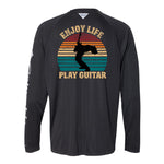 Vintage Enjoy Life, Play Guitar PFG Terminal Tackle Long Sleeve T-Shirt (Men)