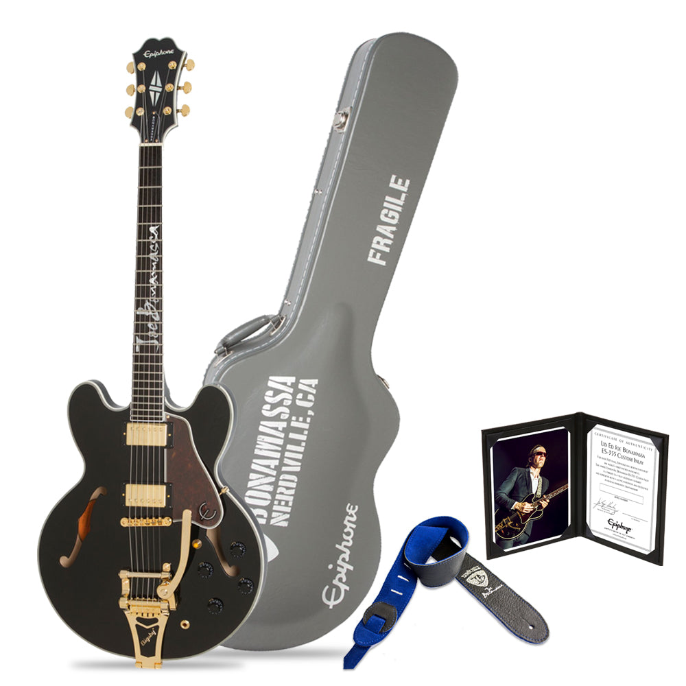 2018 Ltd Ed Joe Bonamassa ES-355 Custom Inlay Outfit Custom Epiphone w/Case  (US)