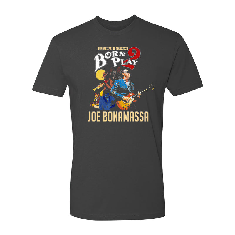 obligatorisk blive imponeret Mandag 2023 Europe Spring Tour T-Shirt (Unisex) – Joe Bonamassa Official Store