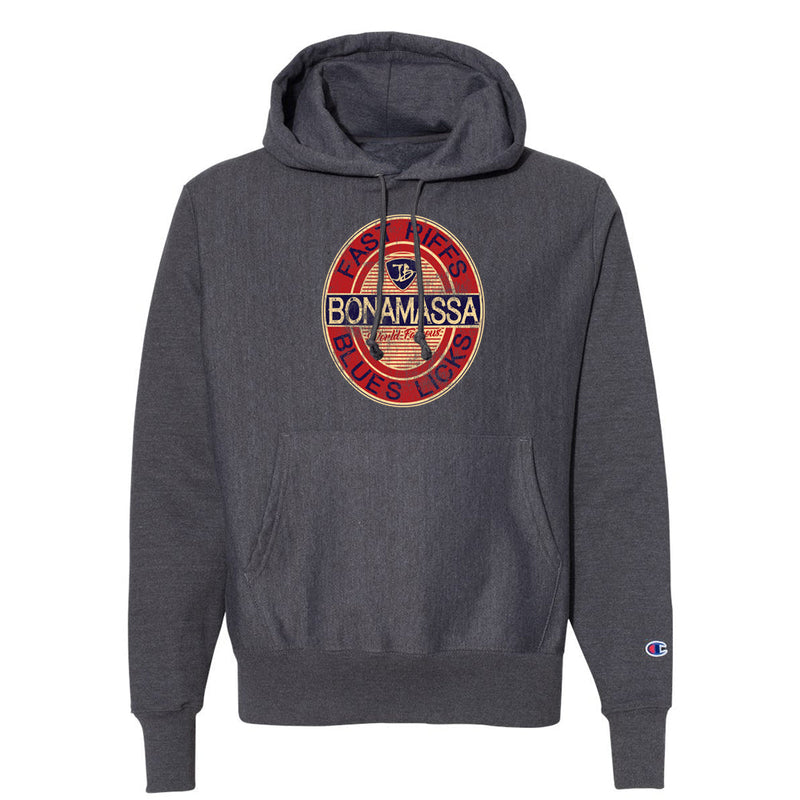Fast Riffs Champion Hooded Pullover (Unisex)
