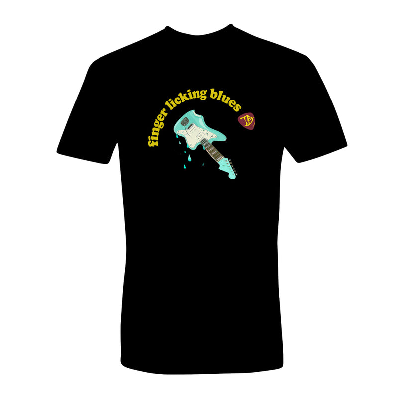 Finger Lickin' Blues T-Shirt (Unisex) - Black