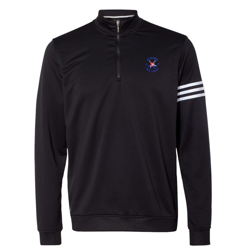 Flying V Shield Adidas French Terry 1/4 Zip Pullover (Men)