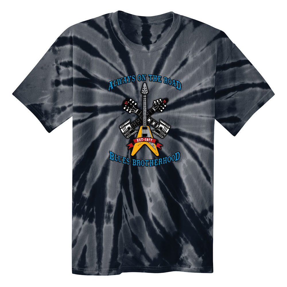Always On The Road Flying V Tie Dye T-Shirt (Unisex)
