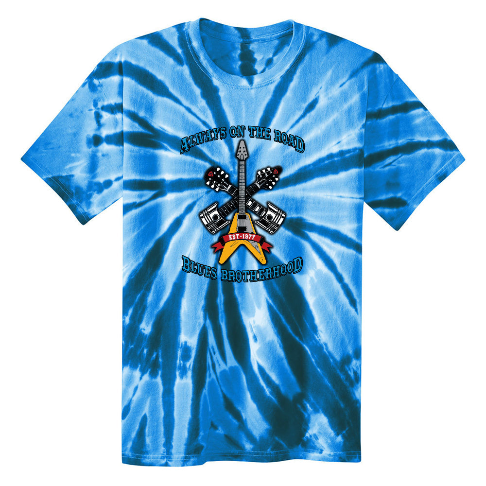 Always On The Road Flying V Tie Dye T-Shirt (Unisex)
