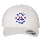 Flying V Shield Peached Twill Dad Hat