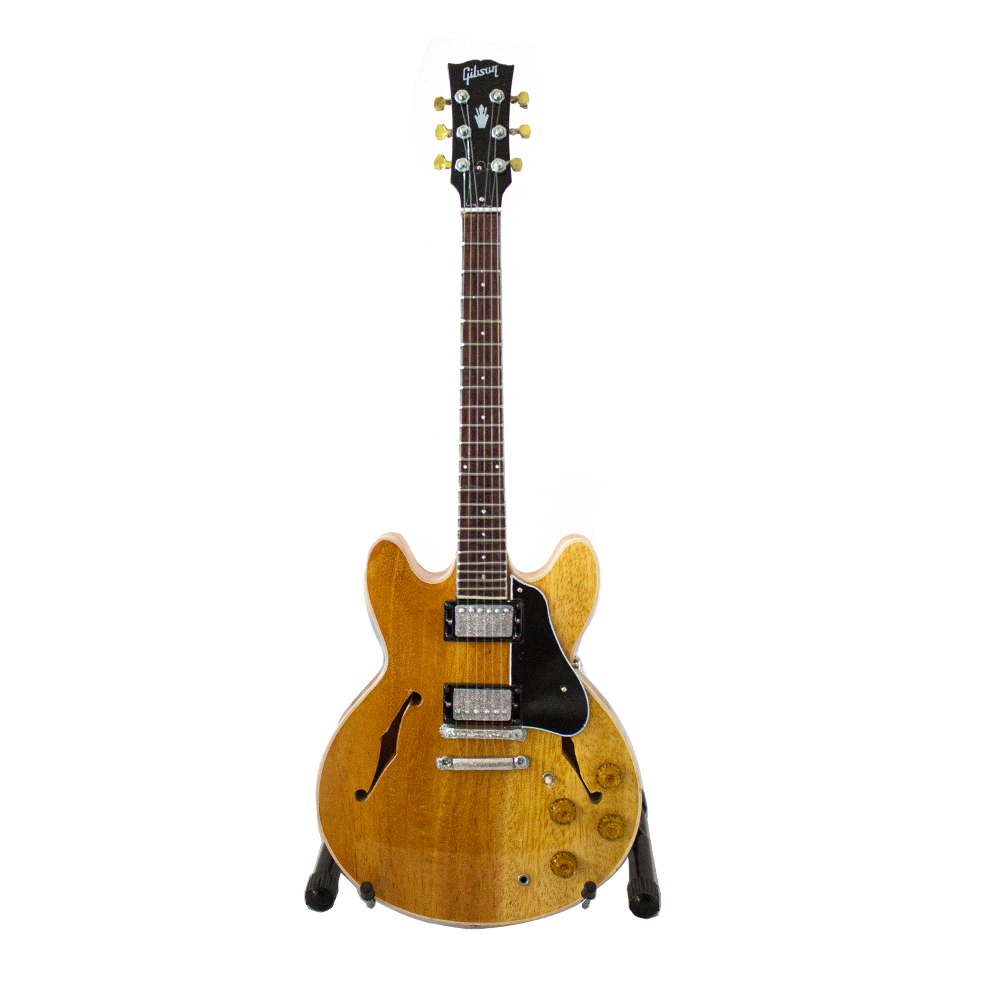 Joe Bonamassa Signature "1960 Blonde ES-335" Miniature Guitar Replica Collectible
