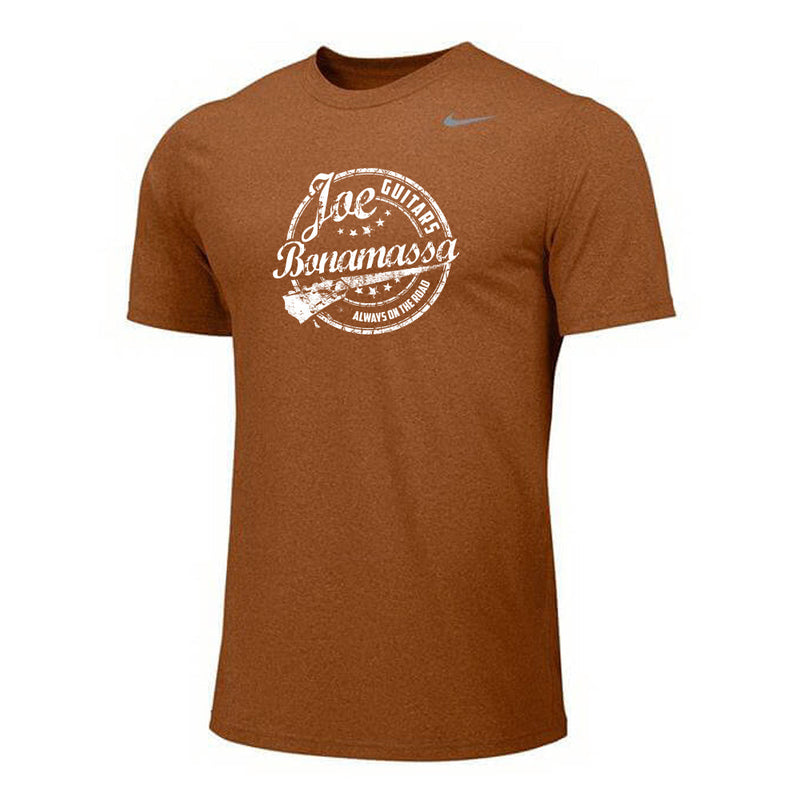 brown nike dri fit shirt