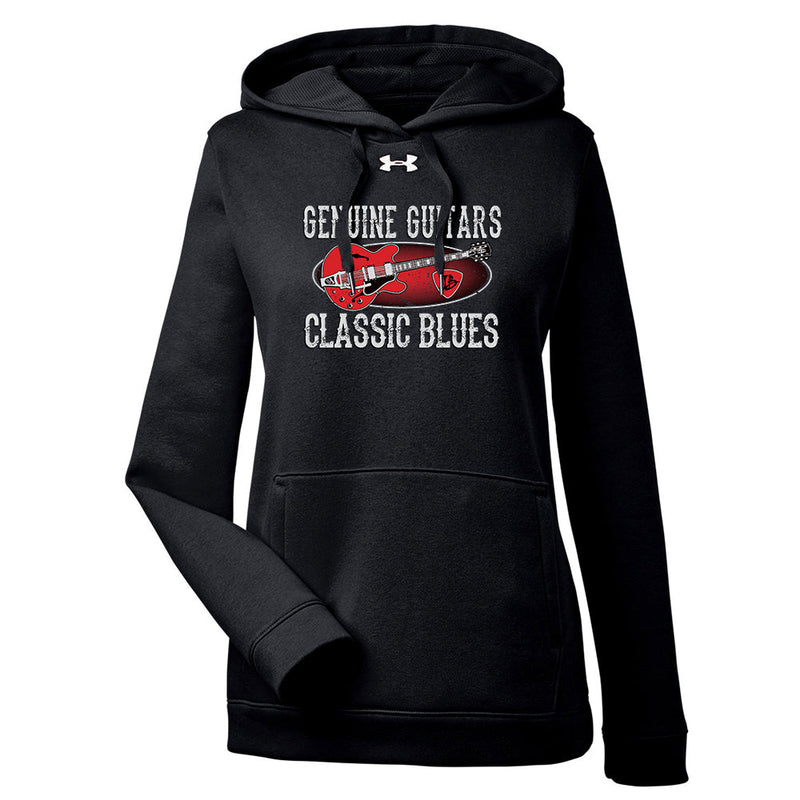 Genuine Guitars & Classic Blues Under Armour Hustle Fleece Hoodie (Women)