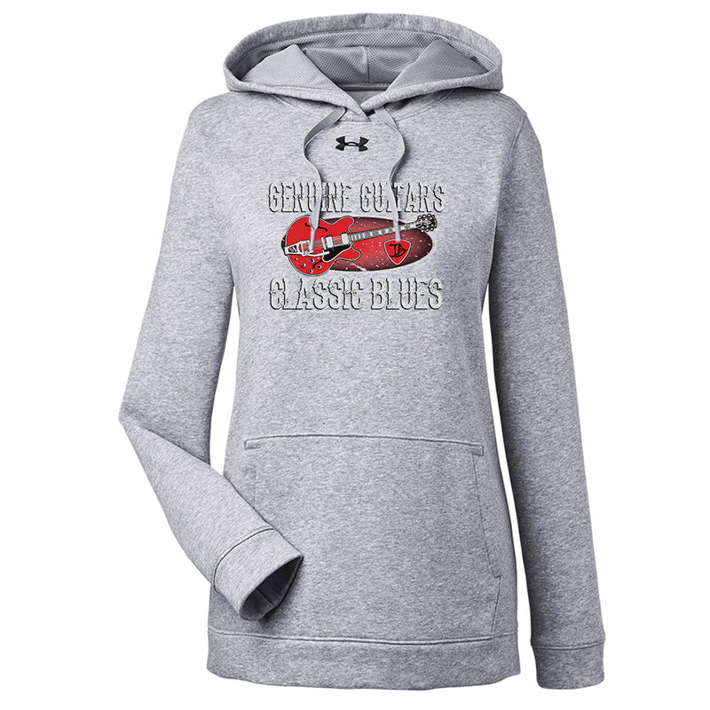 Genuine Guitars & Classic Blues Under Armour Hustle Fleece Hoodie (Women)