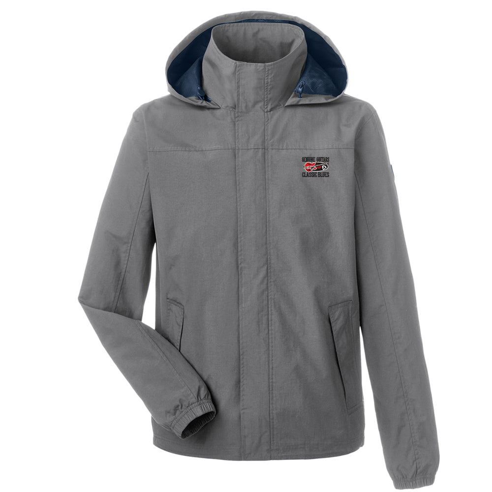 NAUTICA XL グレー ジャケット Genuine Guitars & Classic Blues Nautica Voyage Raincoat (Men