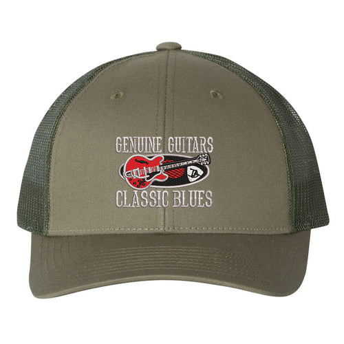 Genuine Guitars & Classic Blues Low Profile Trucker Hat