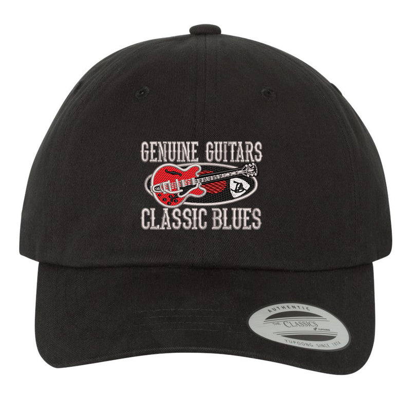 Genuine Guitars & Classic Blues Peached Twill Dad Hat