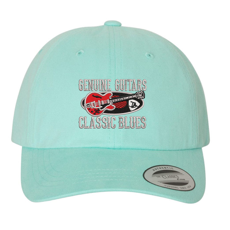 Genuine Guitars & Classic Blues Peached Twill Dad Hat