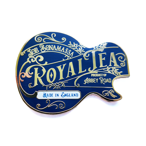 Royal Tea Guitar Pin - Limited Edition (50 pieces)