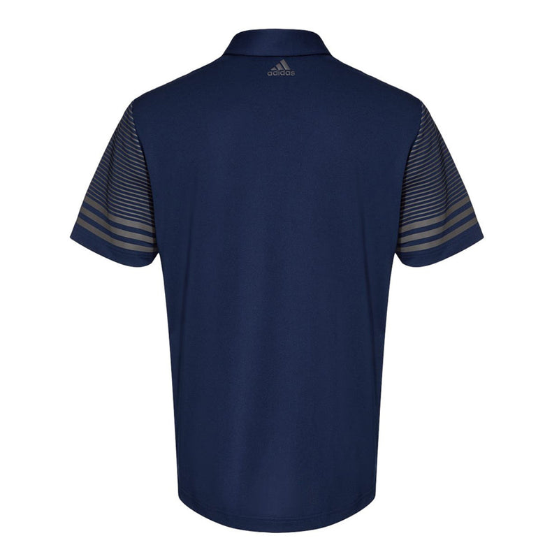 Guitar Club Adidas Striped Sleeve Polo Shirt (Men)