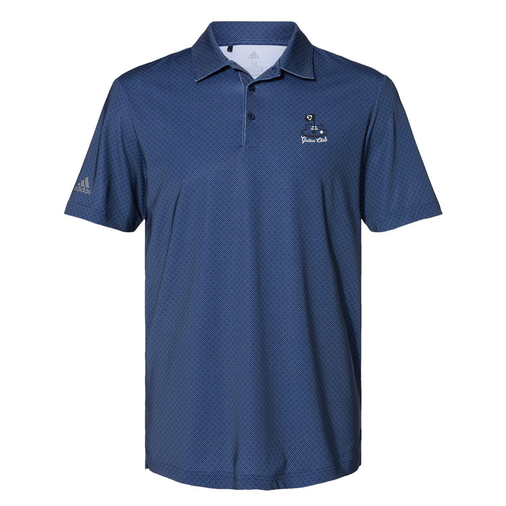Guitar Club Adidas Diamond Dot Sport Polo (Men) - Navy