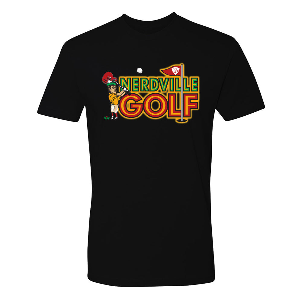 Nerdville Golf T-Shirt (Unisex)
