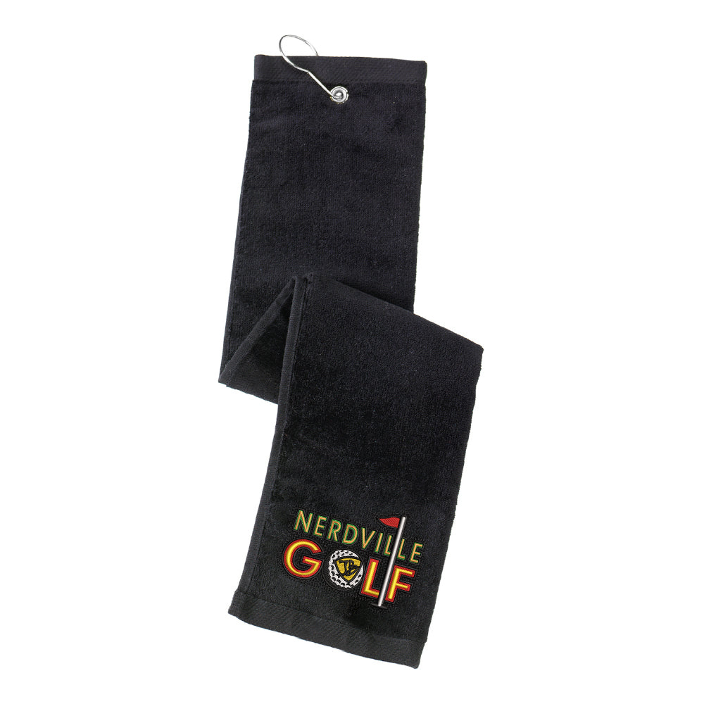 Nerdville Golf Towel - Set of 2