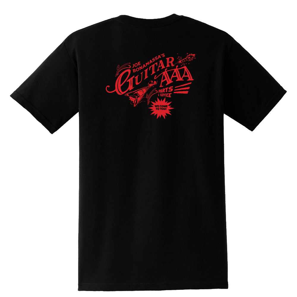 Guitar AAA Pocket T-Shirt (Unisex) - Red