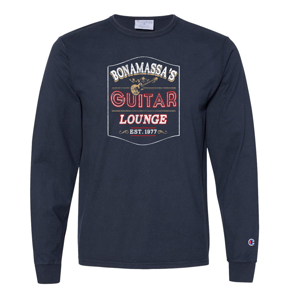 Guitar Lounge Champion Long Sleeve T-Shirt (Men)