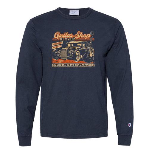 Guitar Shop Champion Long Sleeve T-Shirt (Men)